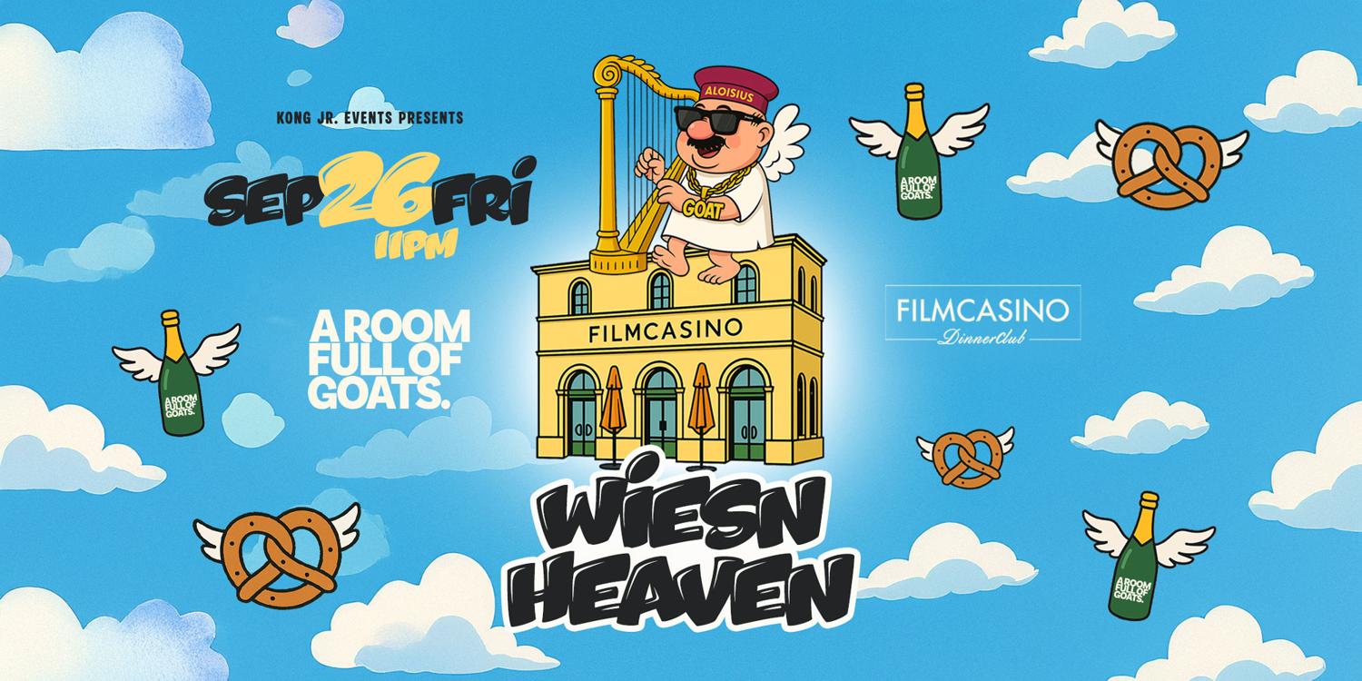 Wiesn Heaven – A Room Full Of Goats - After Wiesn Party Munich
