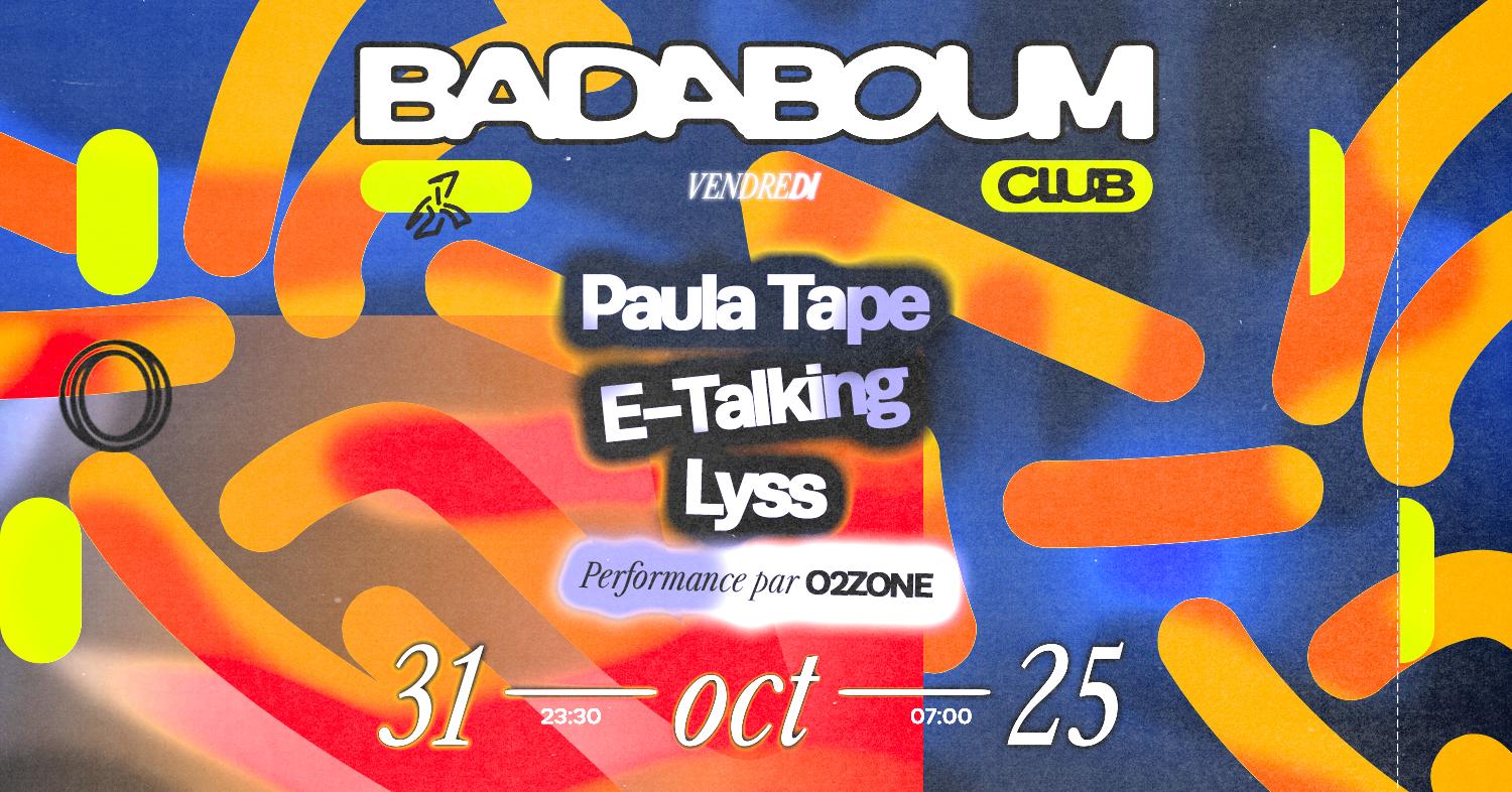 Club — Paula Tape, E-Talking, Lyss