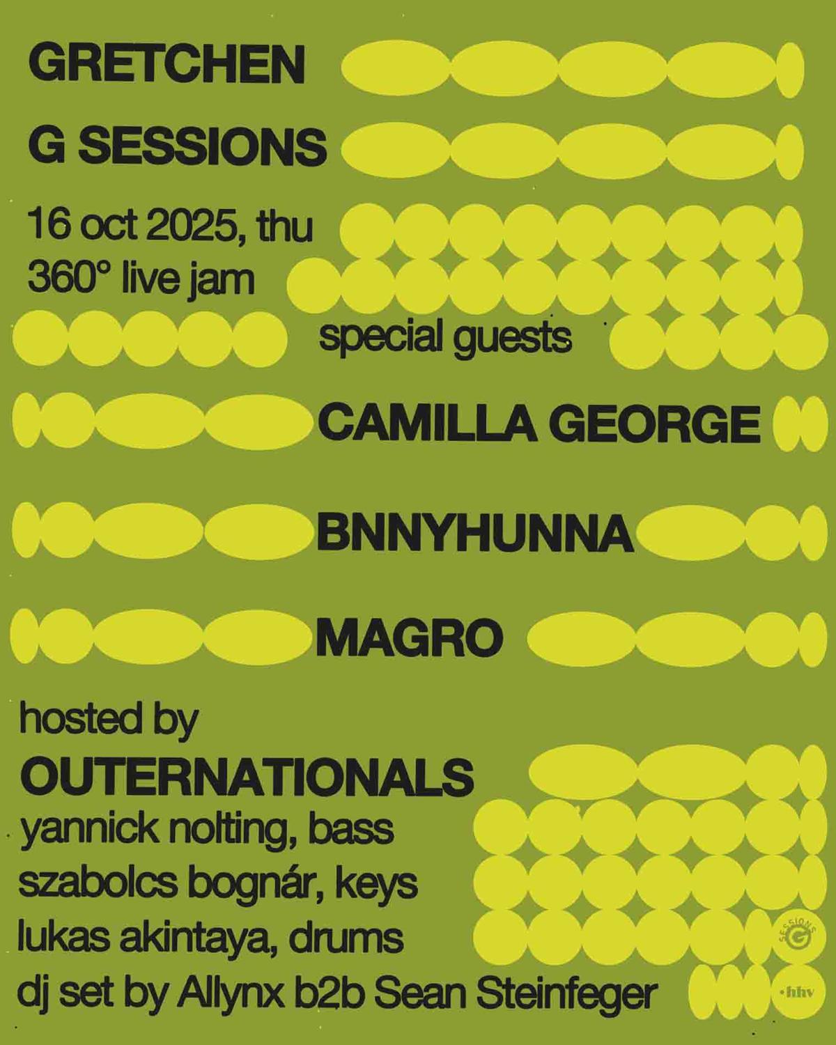 G Sessions - 360 ° Live Jam Feat. Camilla George, Bnnyhunna & Magro
