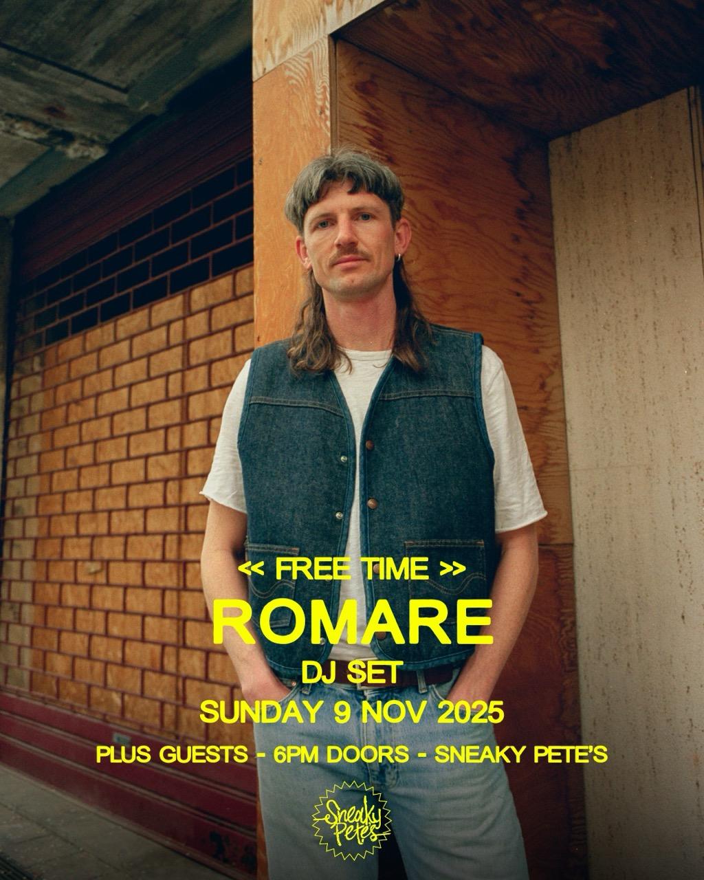 Free Time: Romare (Dj Set)