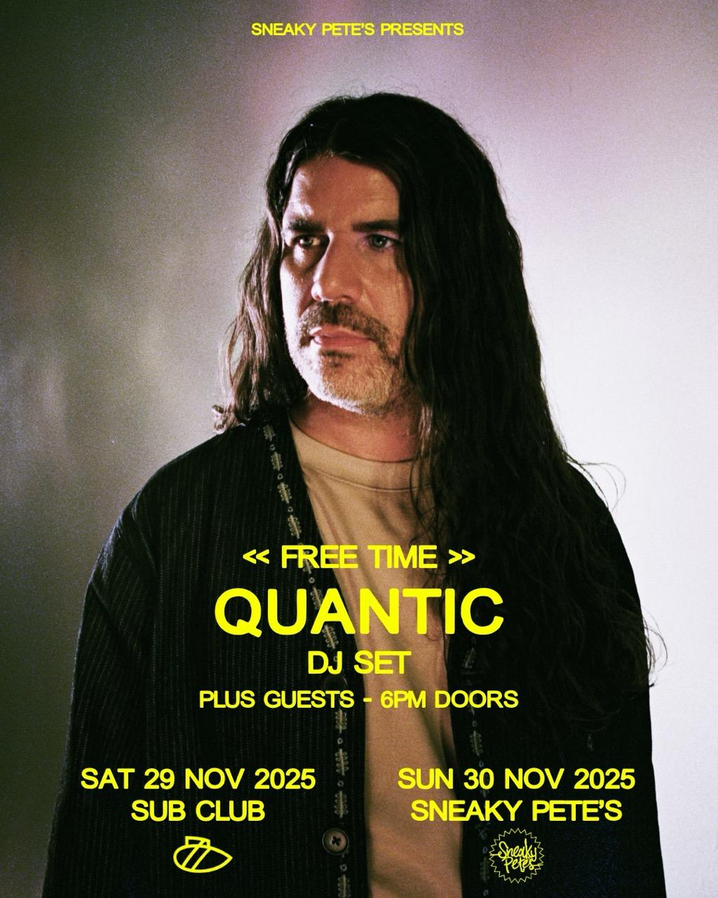 Free Time: Quantic (Dj Set)