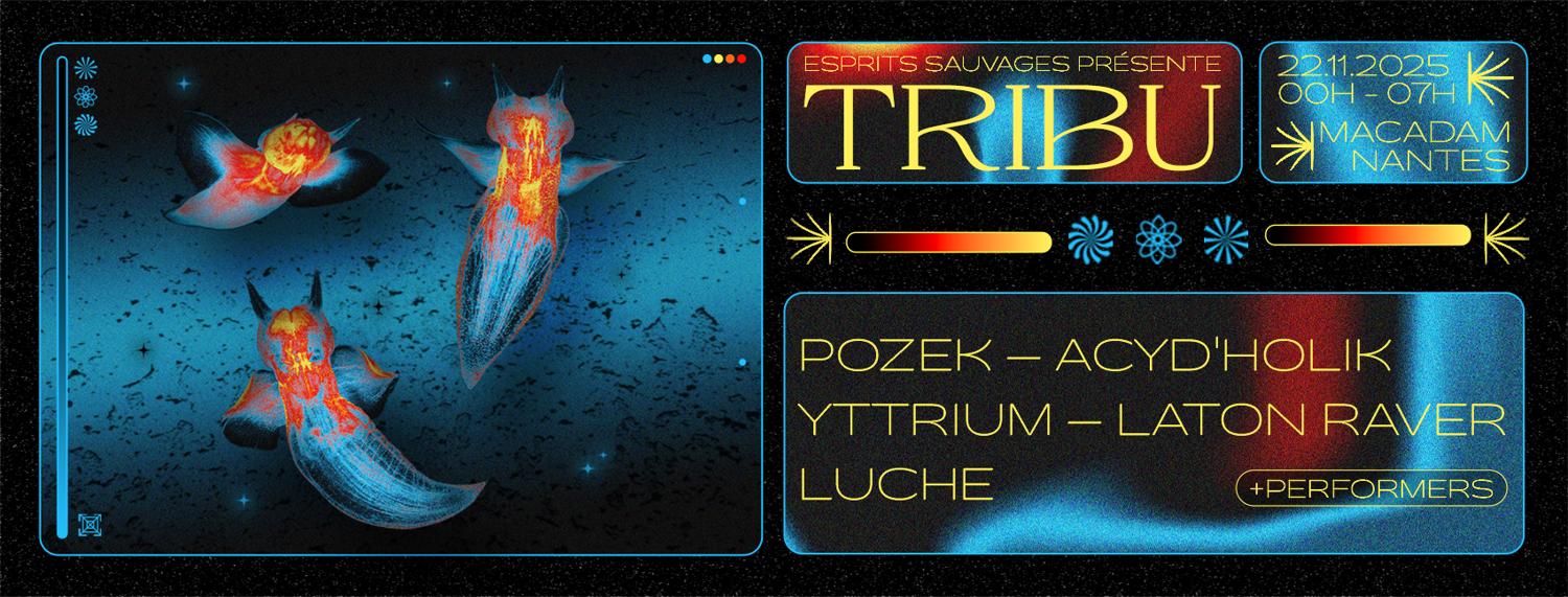 Tribu · Macadam · Pozek - Acyd'Holik - Yttrium - Luche - Laton Raver