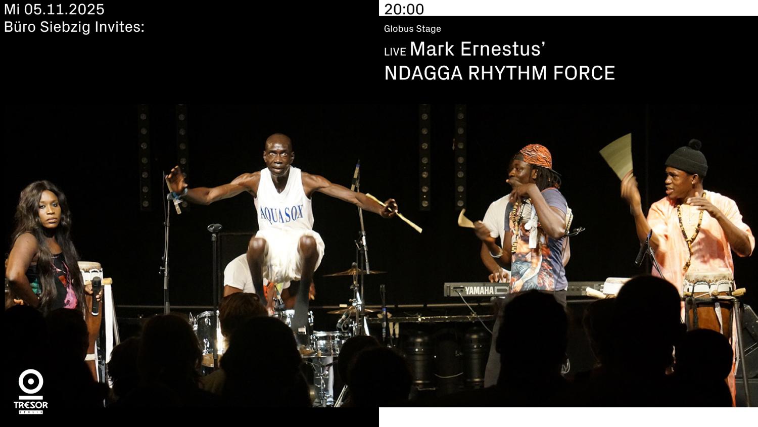 Mark Ernestus' Ndagga Rhythm Force Live