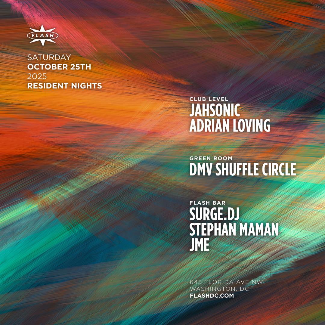 Resident Nights: Jahsonic - Adrian Loving