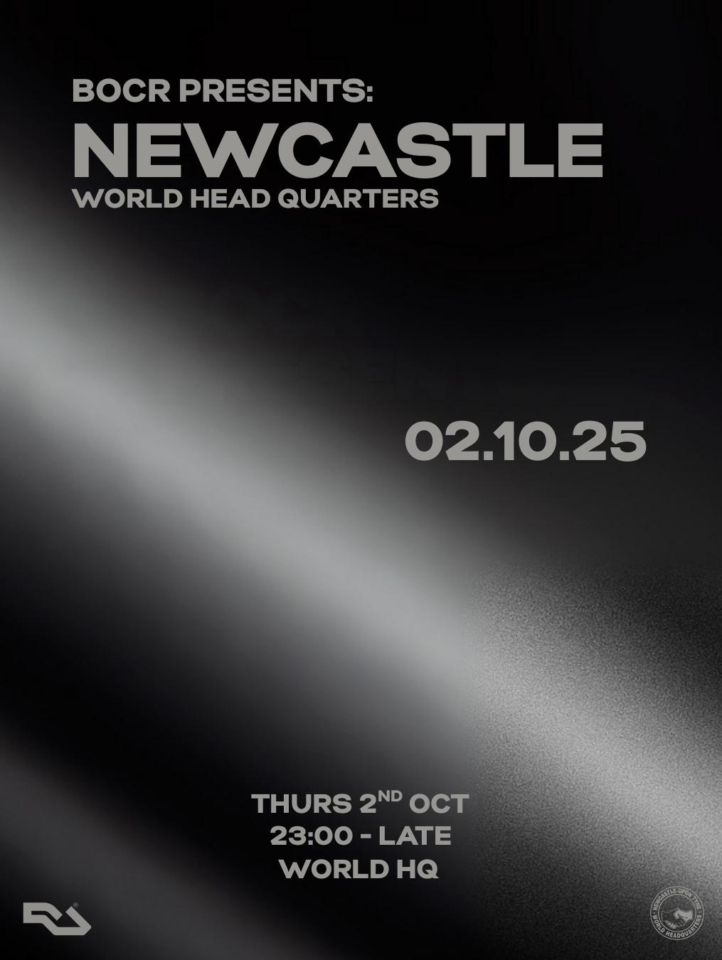 Bocr Newcastle: World Hq Takeover