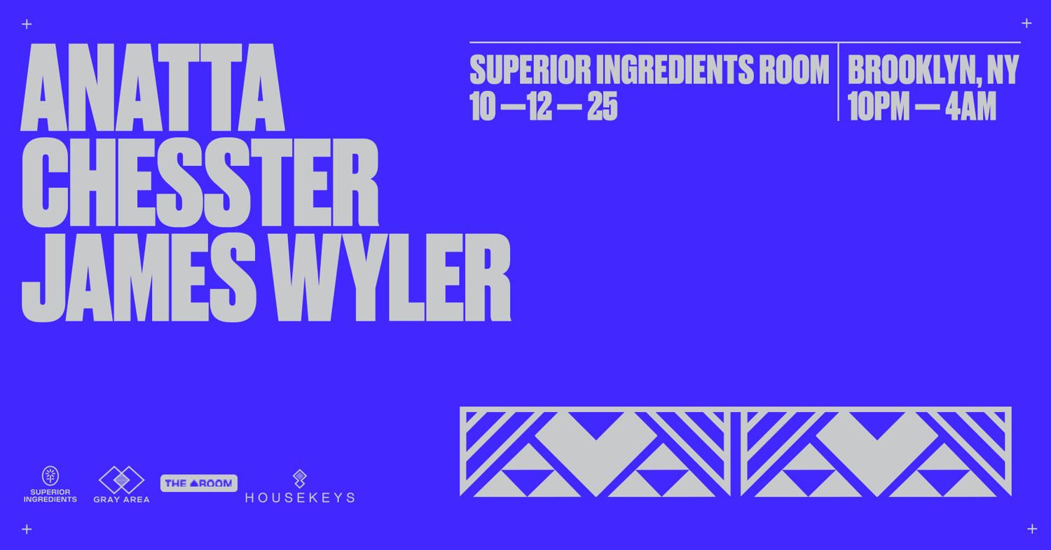 Anatta, Chesster & James Wyler In The Room