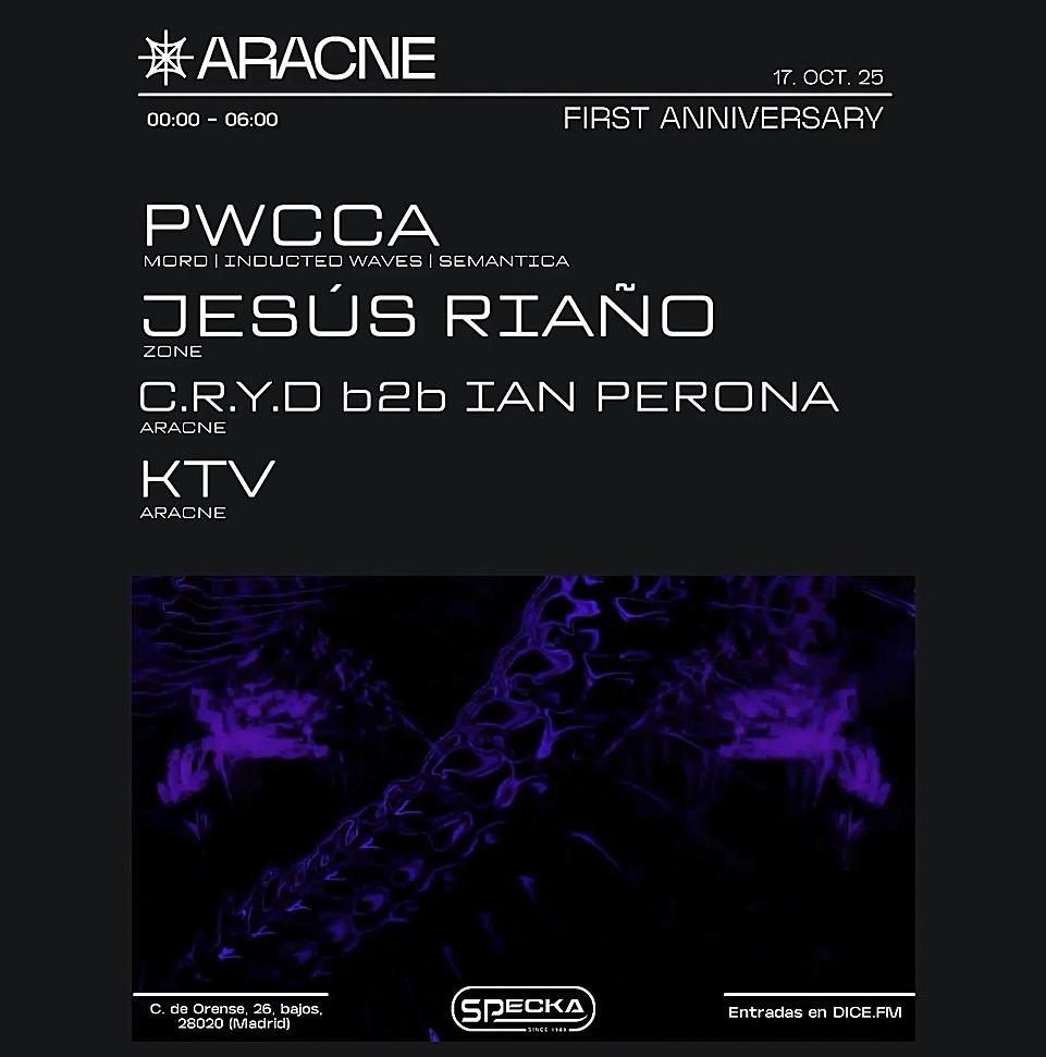 First Anniversary - Aracne Techno