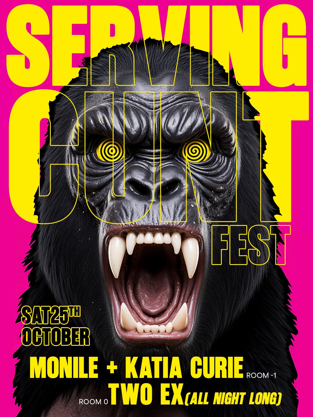 Serving Cunt Fest With Monile, Katia Curie & Two Ex