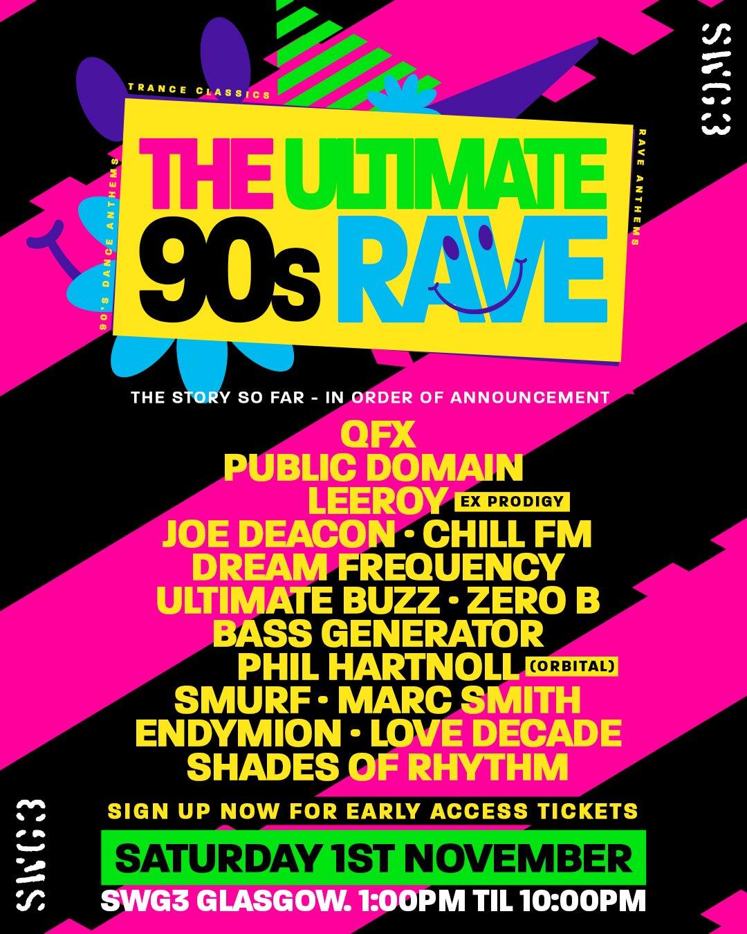 Colours Presents Ultimate 90S Rave