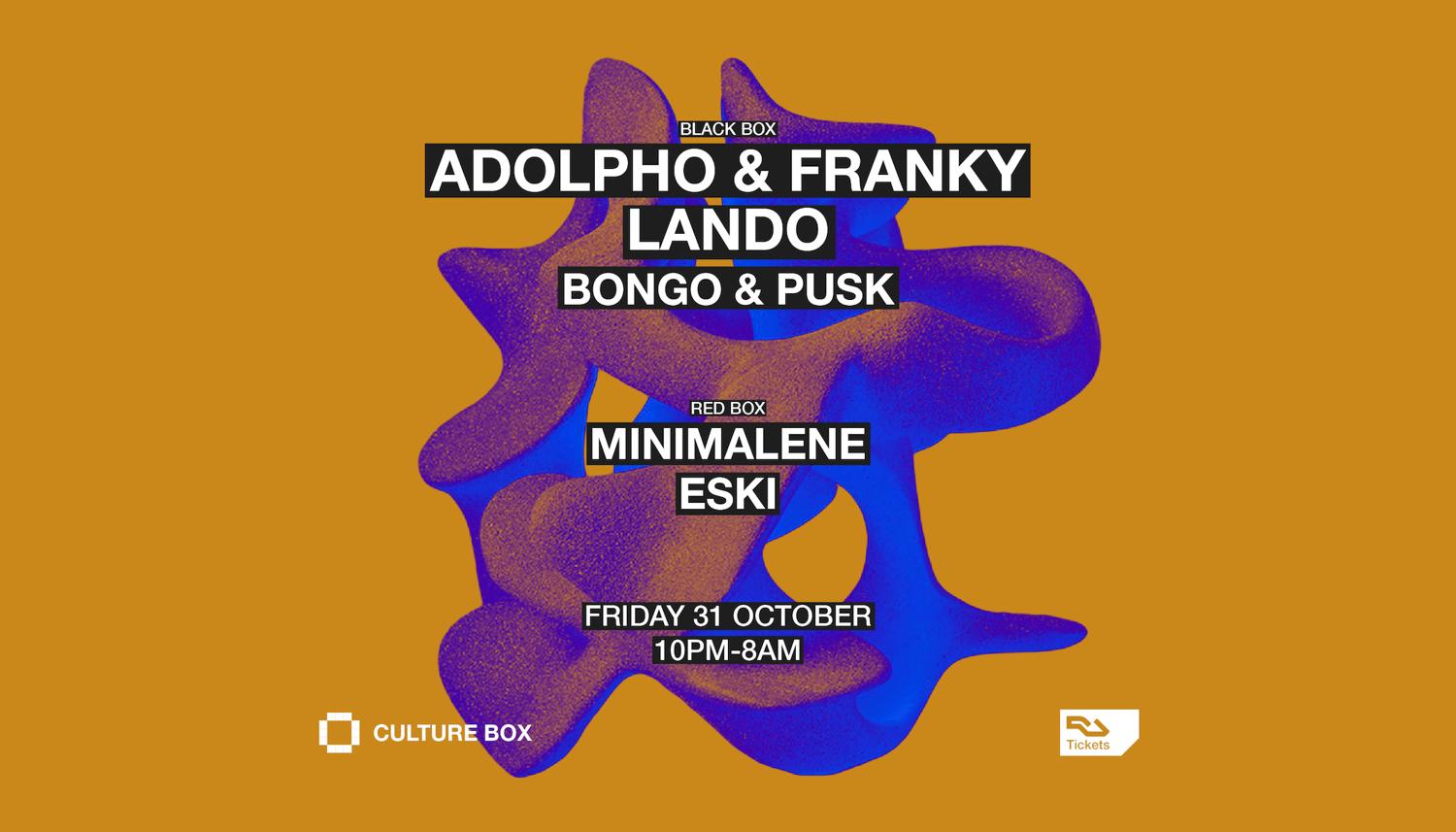 Adolpho & Franky / Lando / Bongo & Pusk / Minimalene / Eski