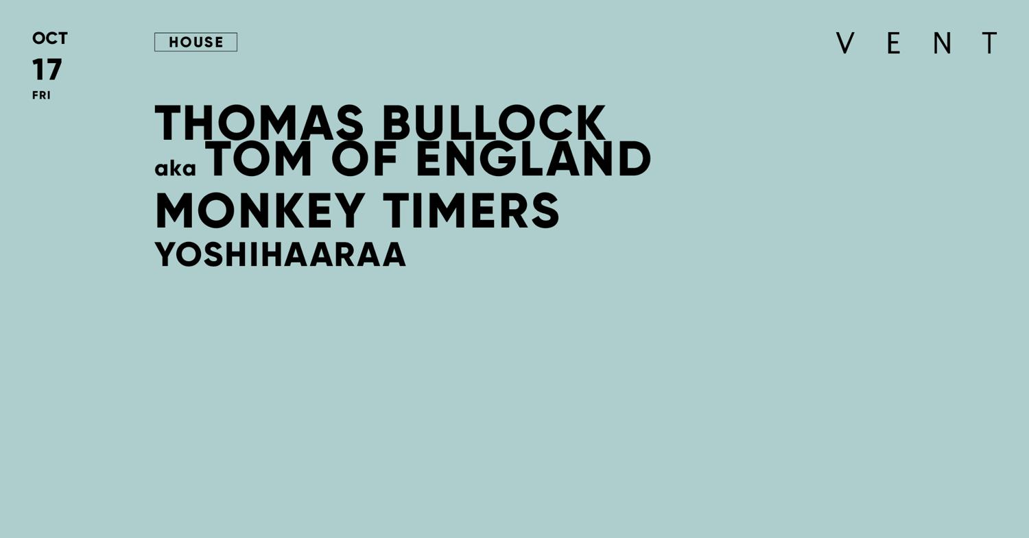 Thomas Bullock Aka Tom Of England , Monkey Timers