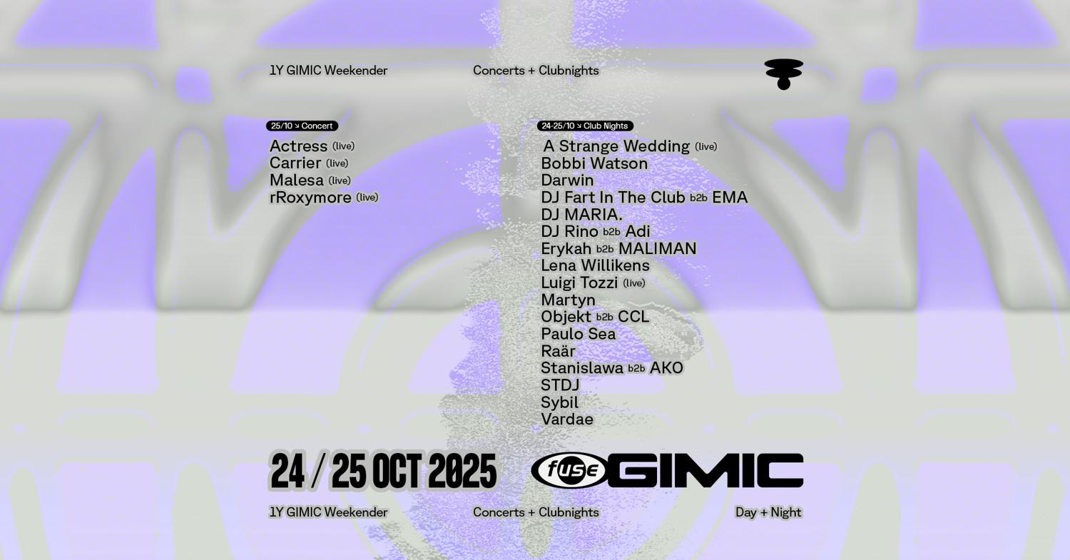 Fuse Presents: 1Y Gimic Weekender
