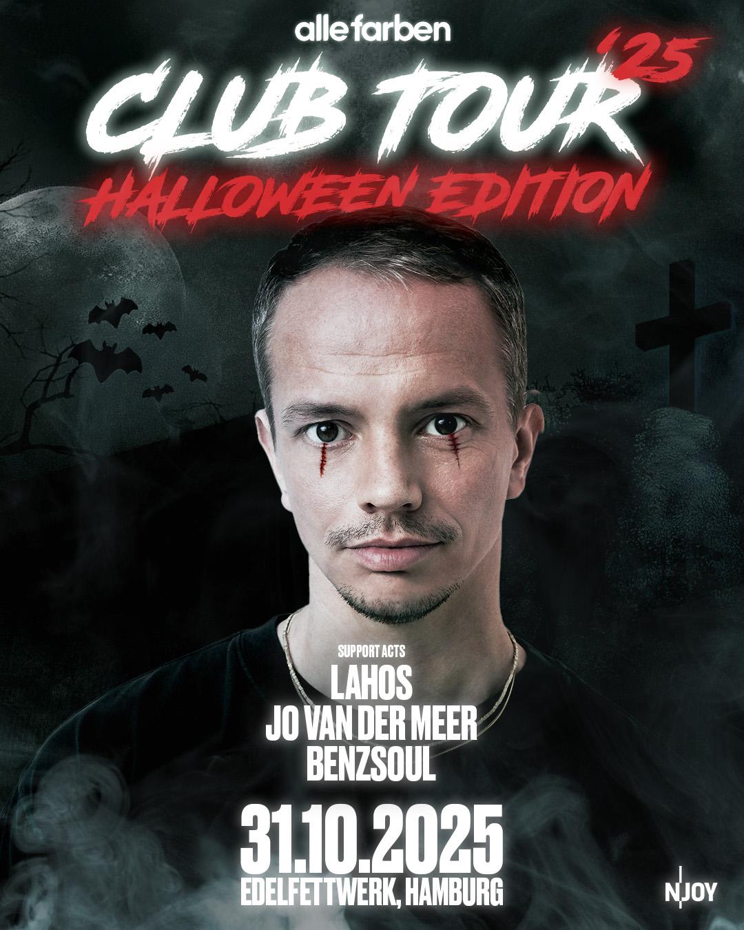 Alle Farben Club Tour 2025 - Halloween Edition