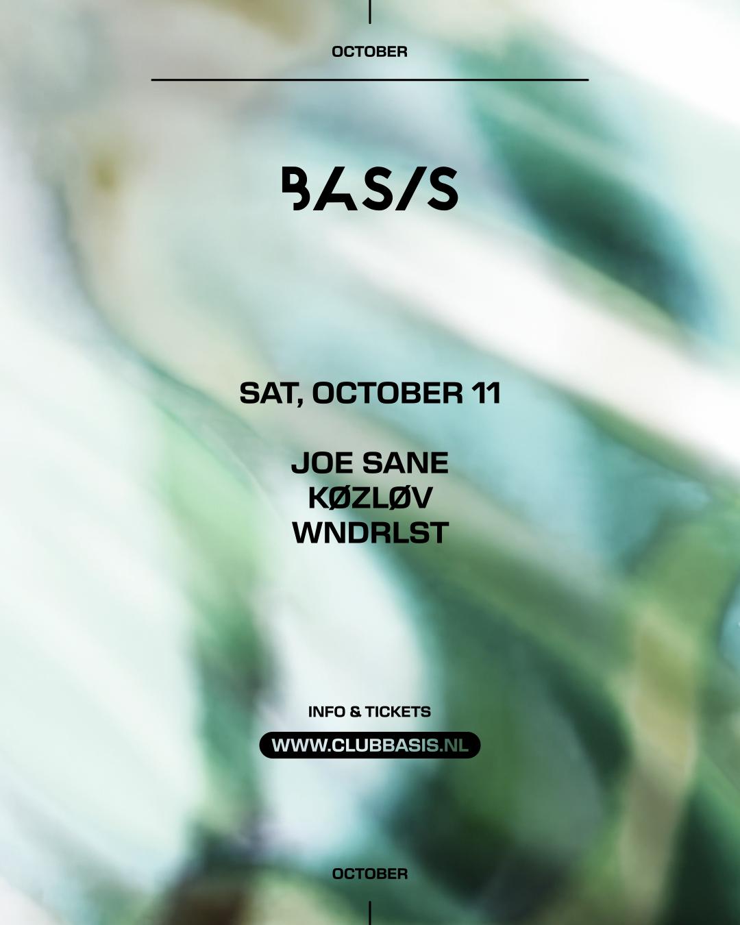 Basis/ Joe Sane/ Køzløv/ Wndrlst