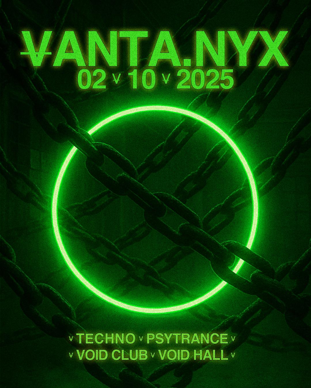 Void X Vanta.Nyx Iii With Phloxo, Finnya, K.Eule, Hypnosphere, Schzzl, Xitual, Nofuchsgiven