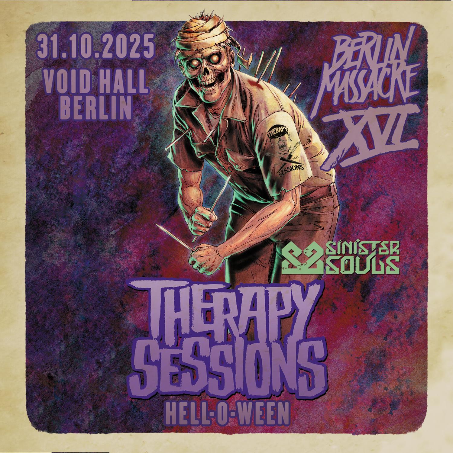 Therapy Sessions Xvi With Sinister Souls, Upzet, Lay.Dee Strange, Unknown, Ed Shepherd