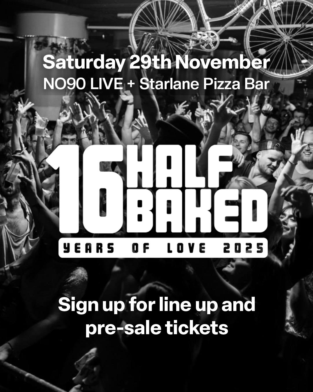 Half Baked 16Th Birthday With Shonky, Garrett David Live, Reflex Blue