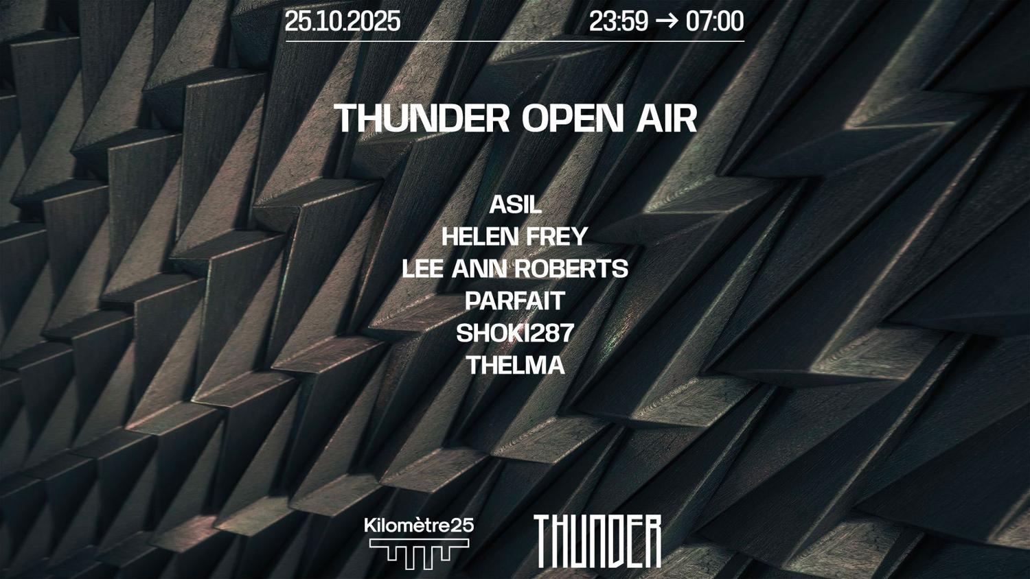 Thunder: Lee Ann Roberts, Parfait, Shoki287, Helen Frey