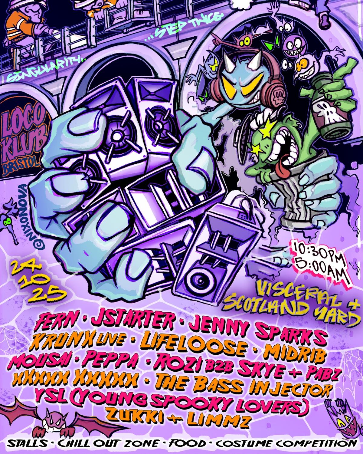 Singularity Uk X Step Twice - Halloween