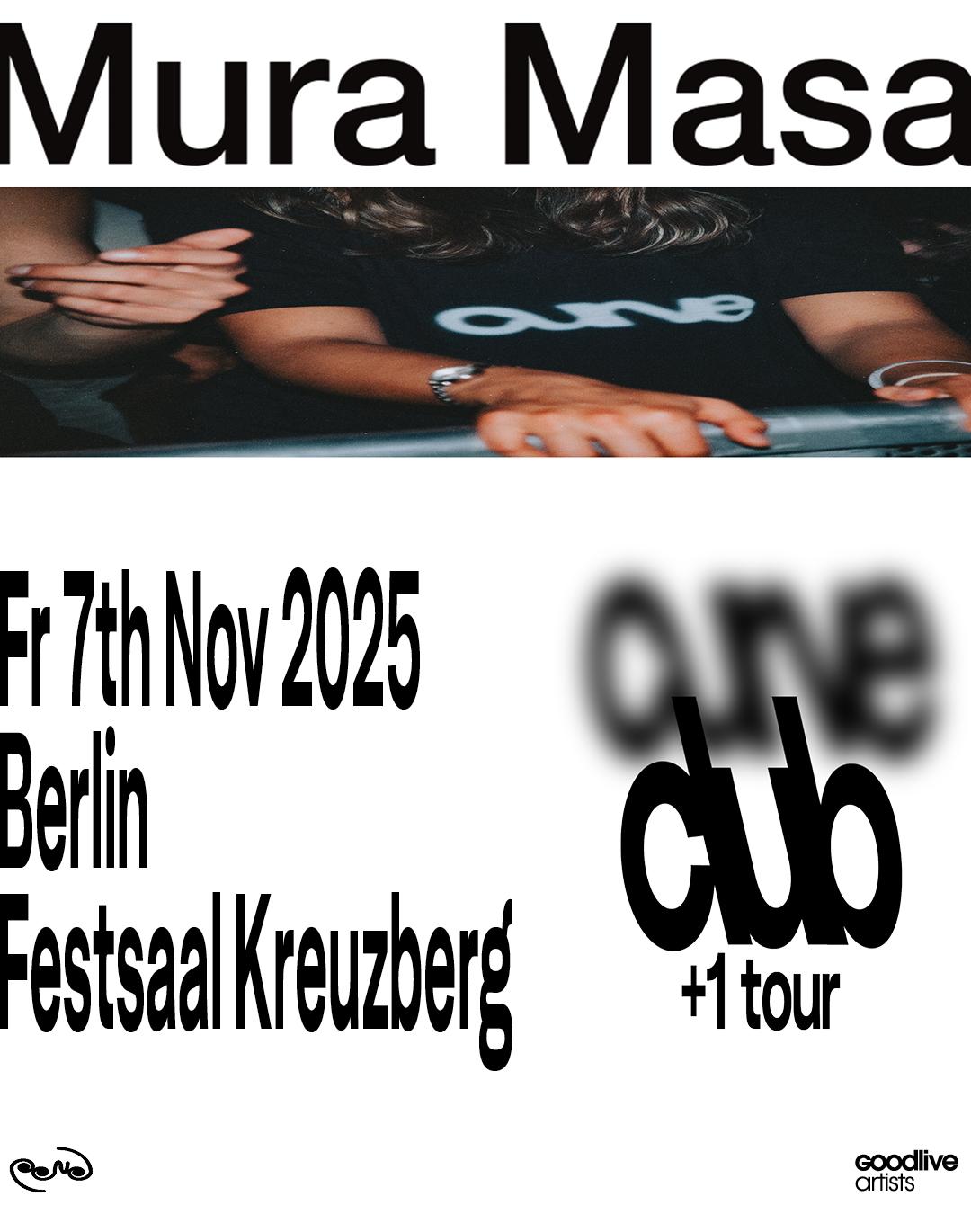 Mura Masa - Curve Club +1 Tour
