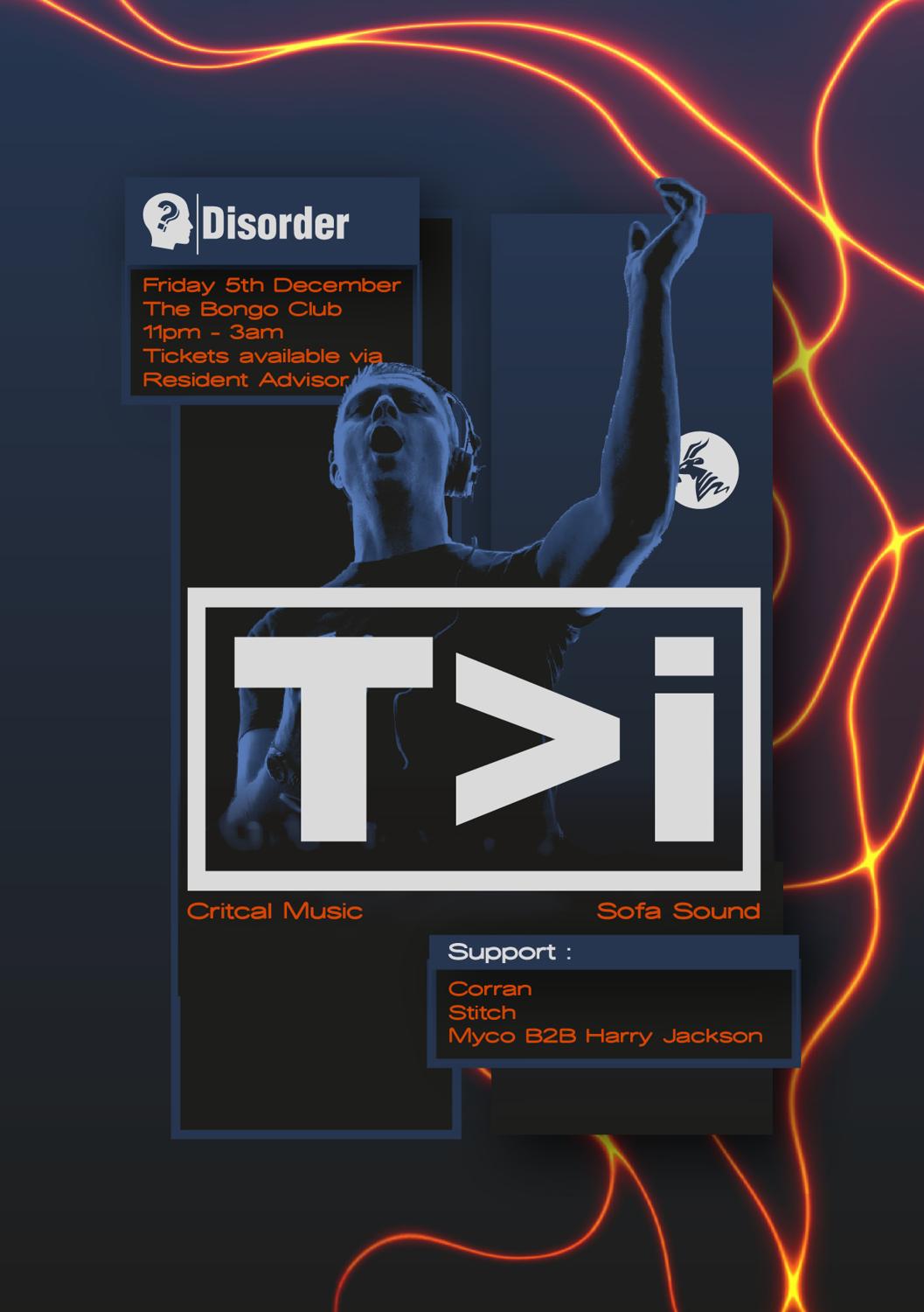 Disorder Presents: T>I (Critical Music / Sofa Sound)