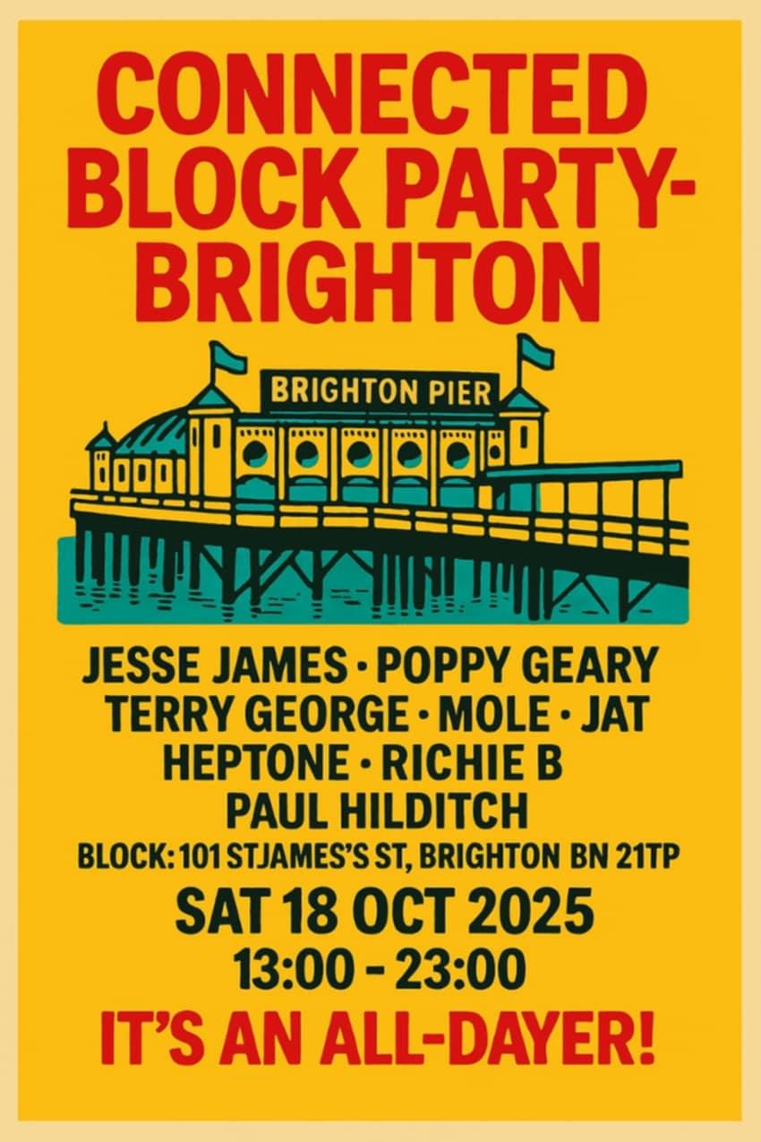 Connected Block Party - Brighton 