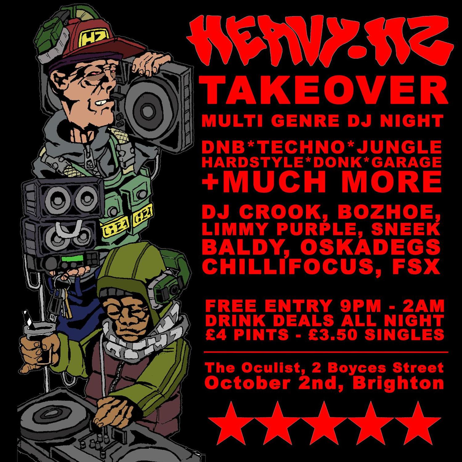 Heavyhz Oculist Takeover