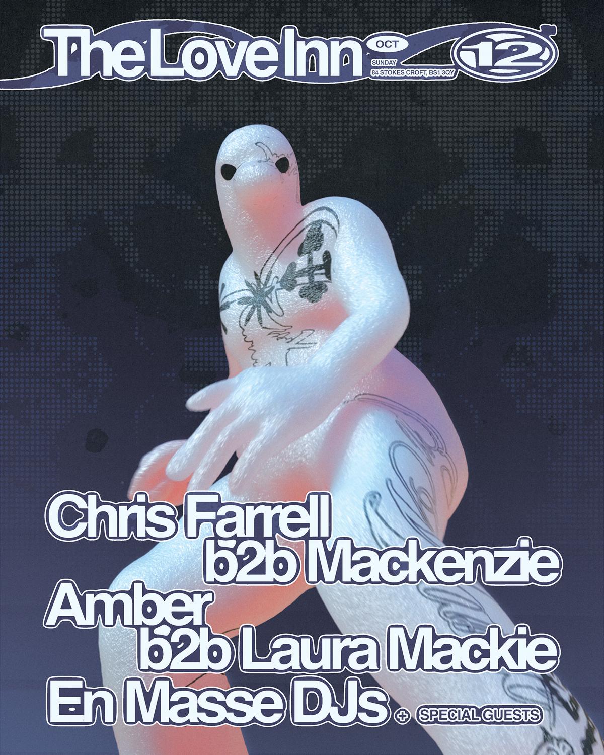 En Masse: Chris Farrell B2B Mackenzie, Amber B2B Laura Mackie + Special Guests