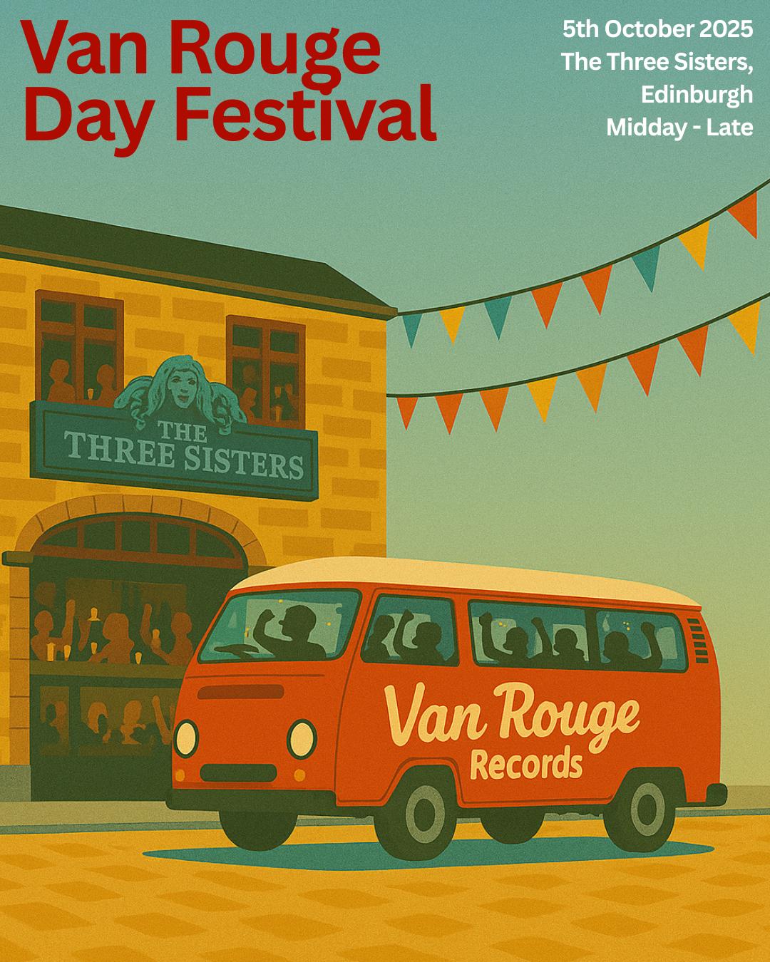 Van Rouge Day Party @Thethreesisters