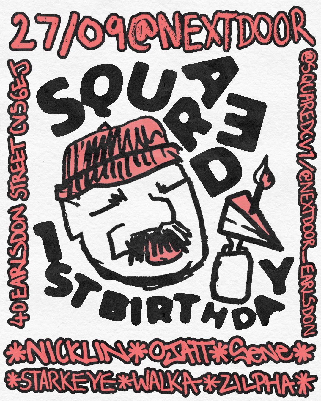 Squared: 1St Birthday