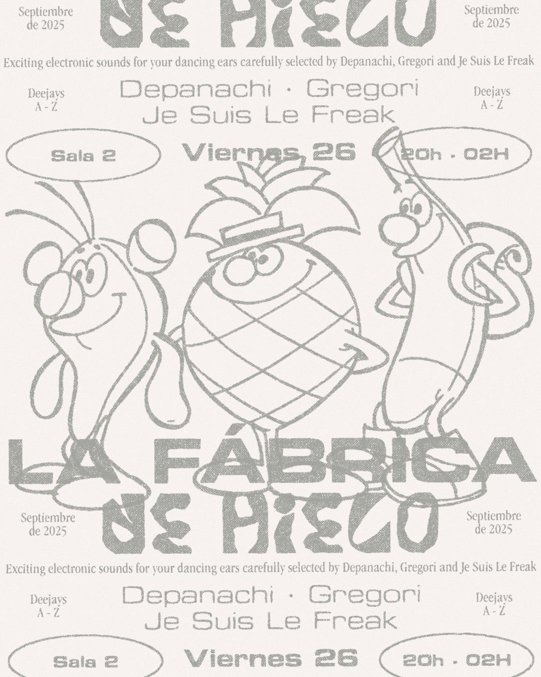Gregori, Depanachi, Je Suis Le Freak