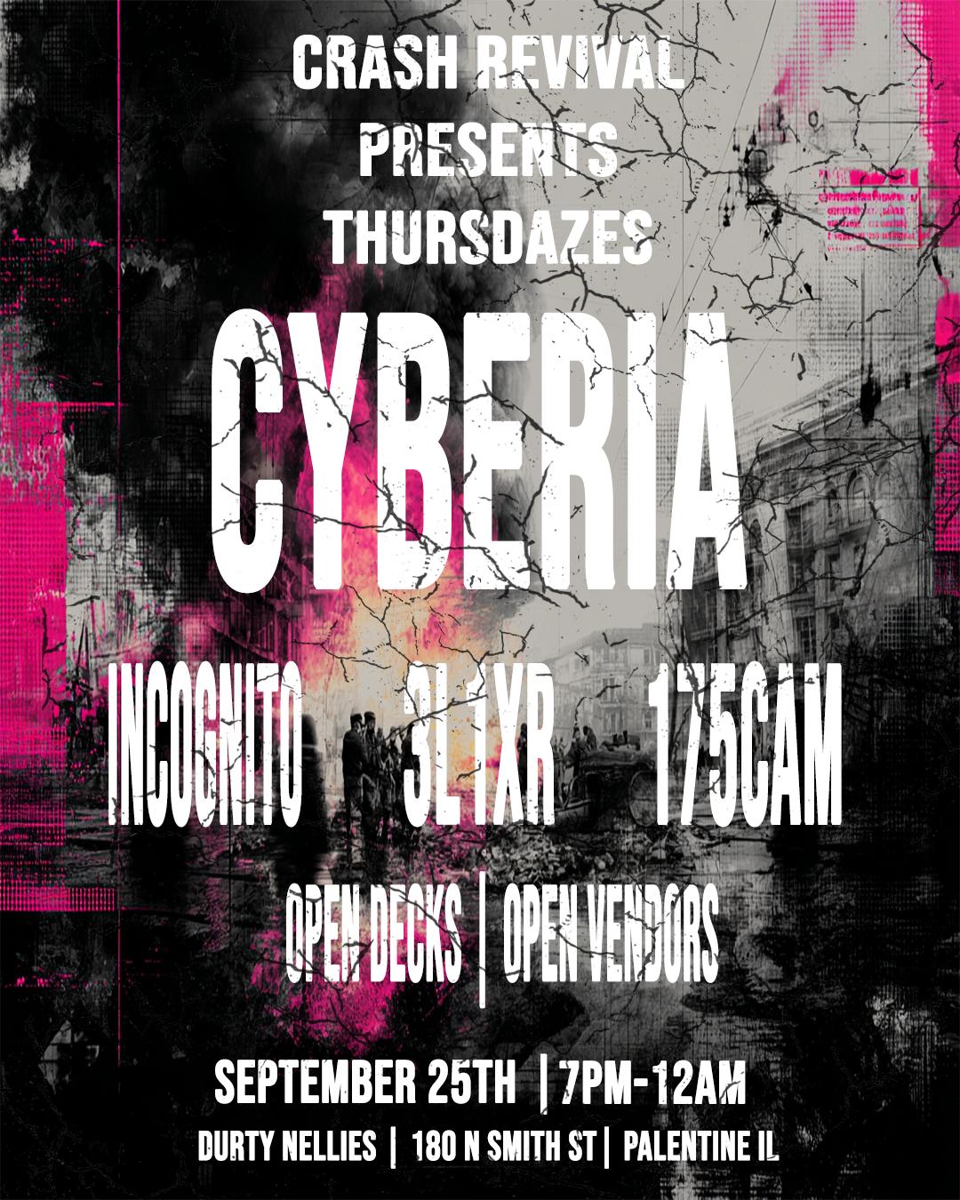 Community Thurzdays: Crash Revival Presents Cyberia