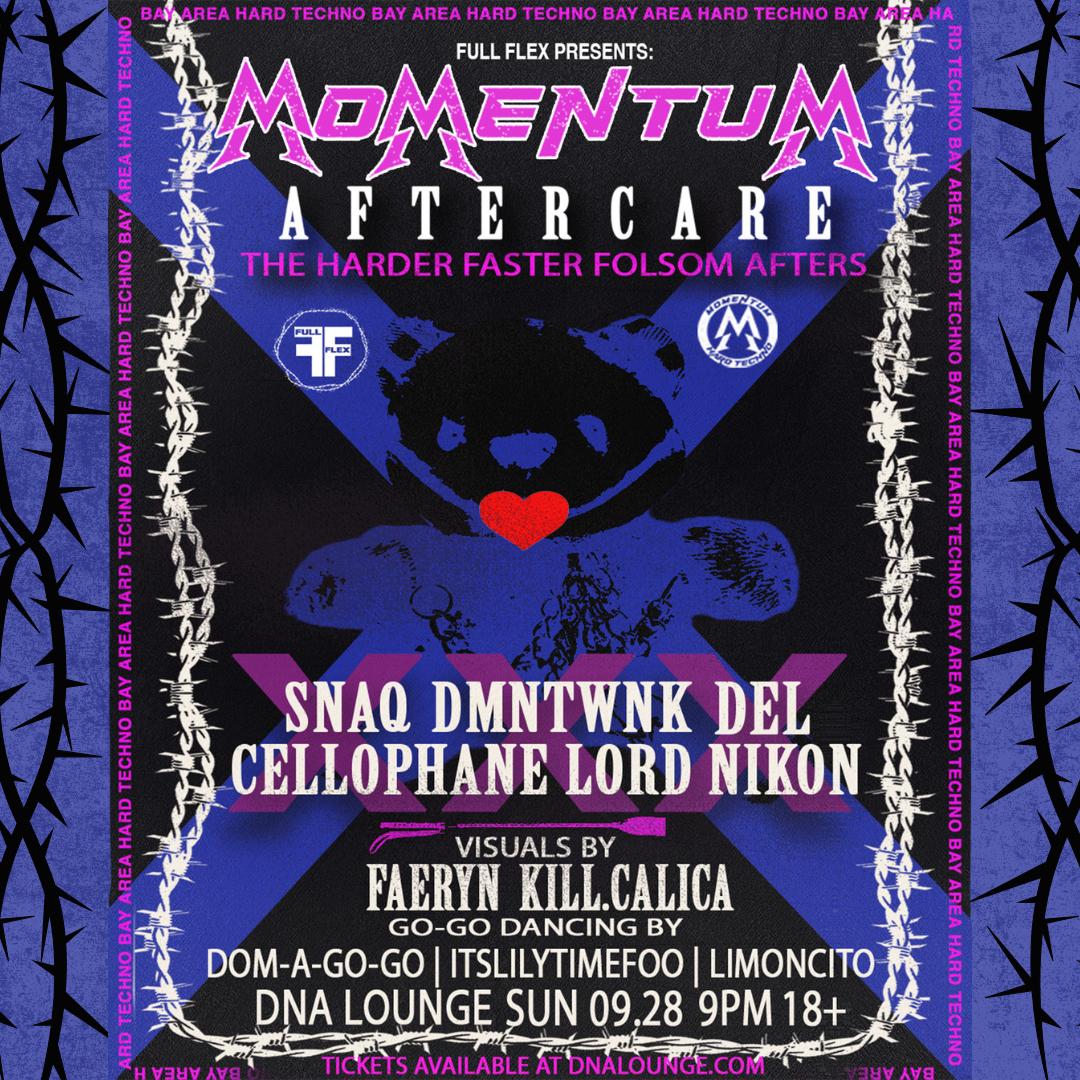 Momentum: Harder Faster Folsom Afters