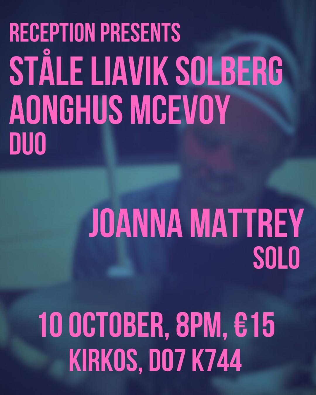  Ståle Llavik Solberg & Aonghus Mcevoy / Joanna Mattrey