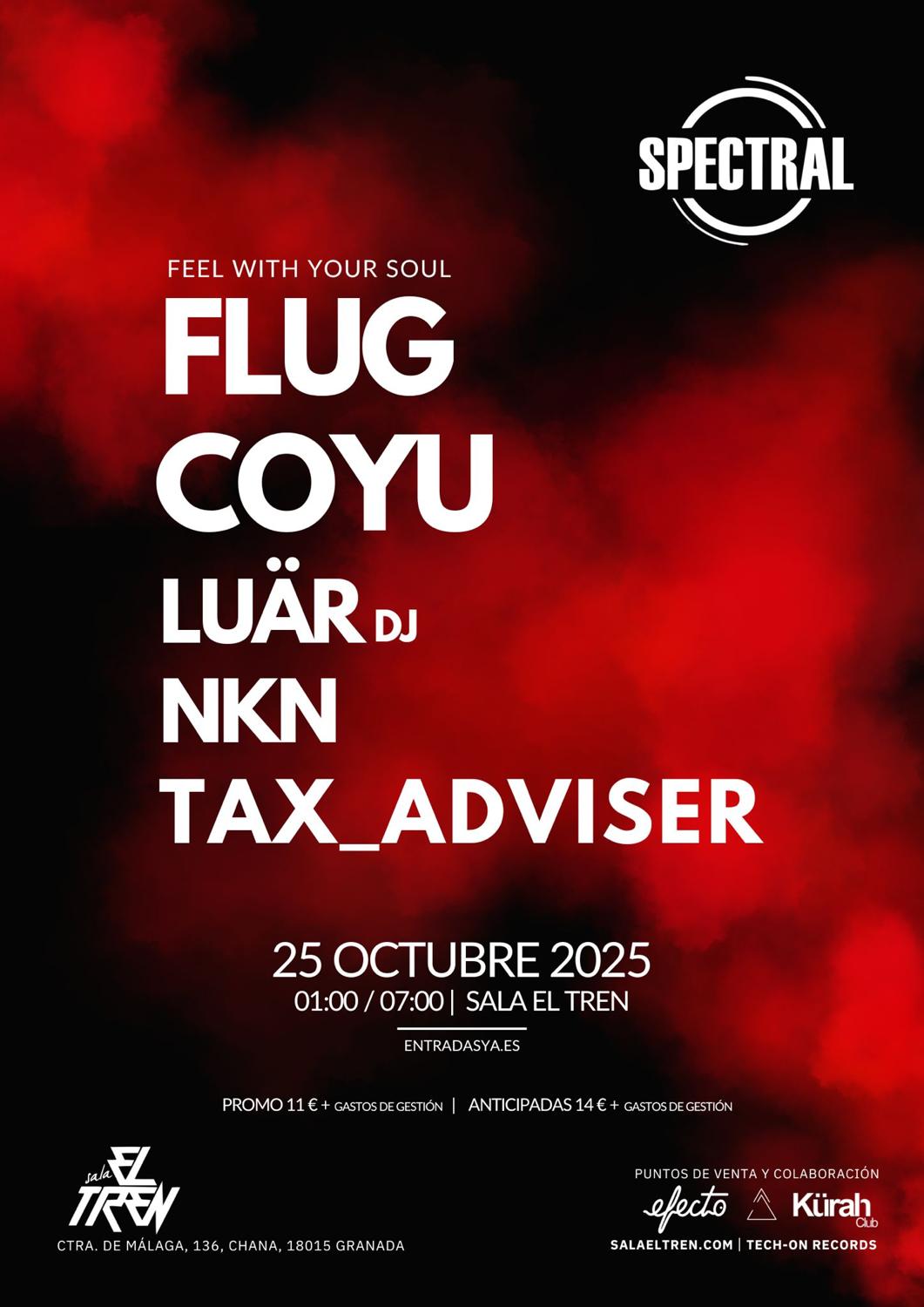 Flug + Coyu + Luär + NKN + Tax Adviser