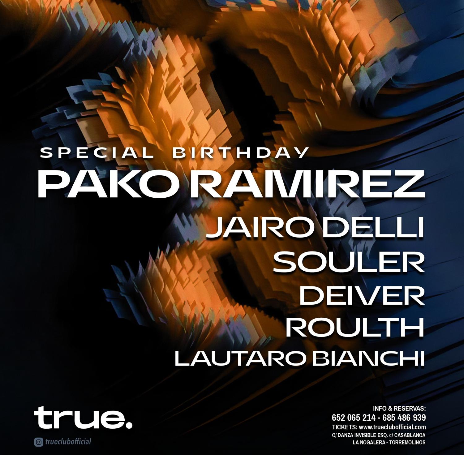 Pako Ramirez Special Birthday