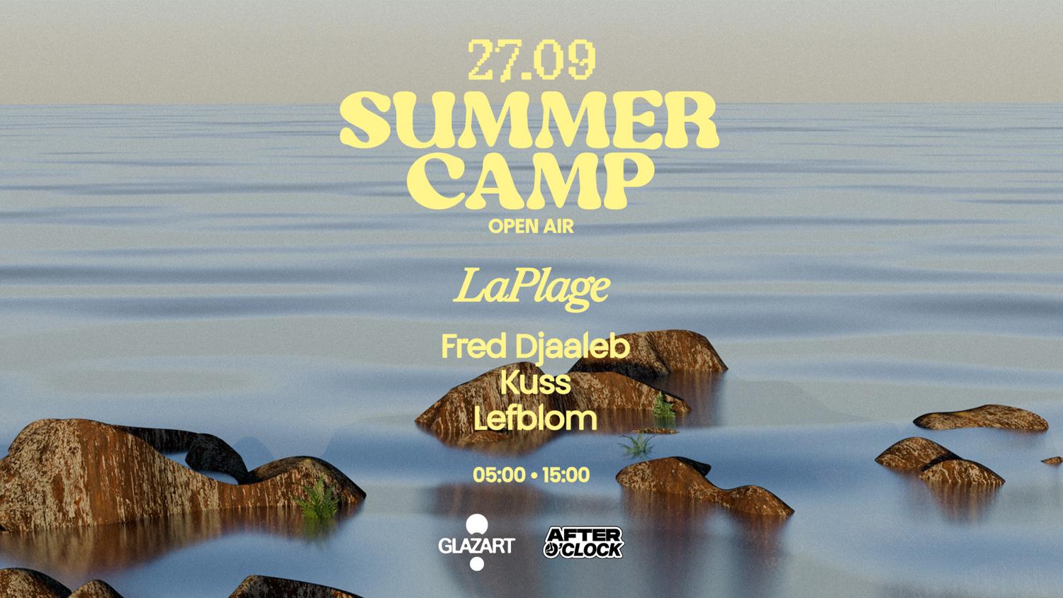 Summer Camp X After O'Clock: Fred Djaaleb - Lefblom - Kuss