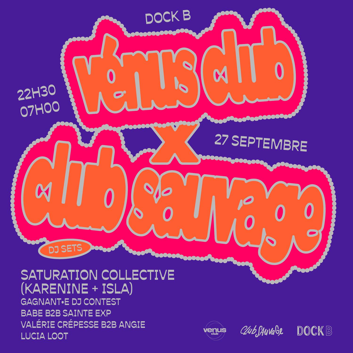 Chrome Por Favor + Vénus Club Sauvage
