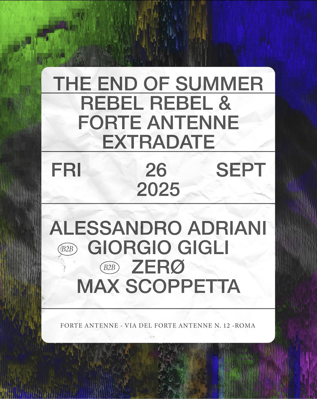 The End Of Summer - Forte Antenne