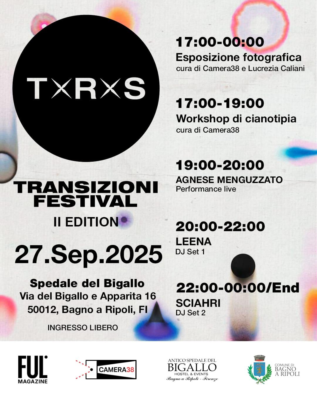 Transizioni Festival With: Agnese Menguzzato, Leena, Sciahri