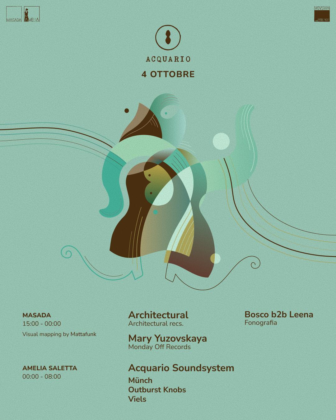 Architectural, Mary Yuzovskaya // Acquario (Masada)