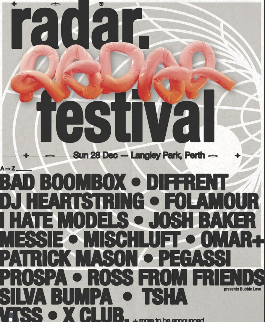 Radar Festival Perth 2025