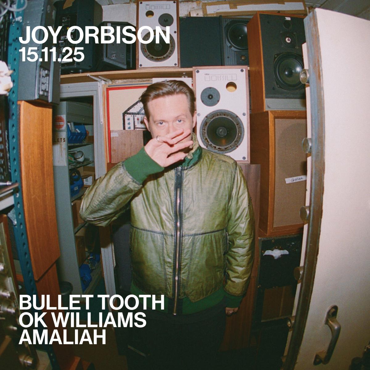 Joy Orbison, Bullet Tooth, Lukas Wigflex