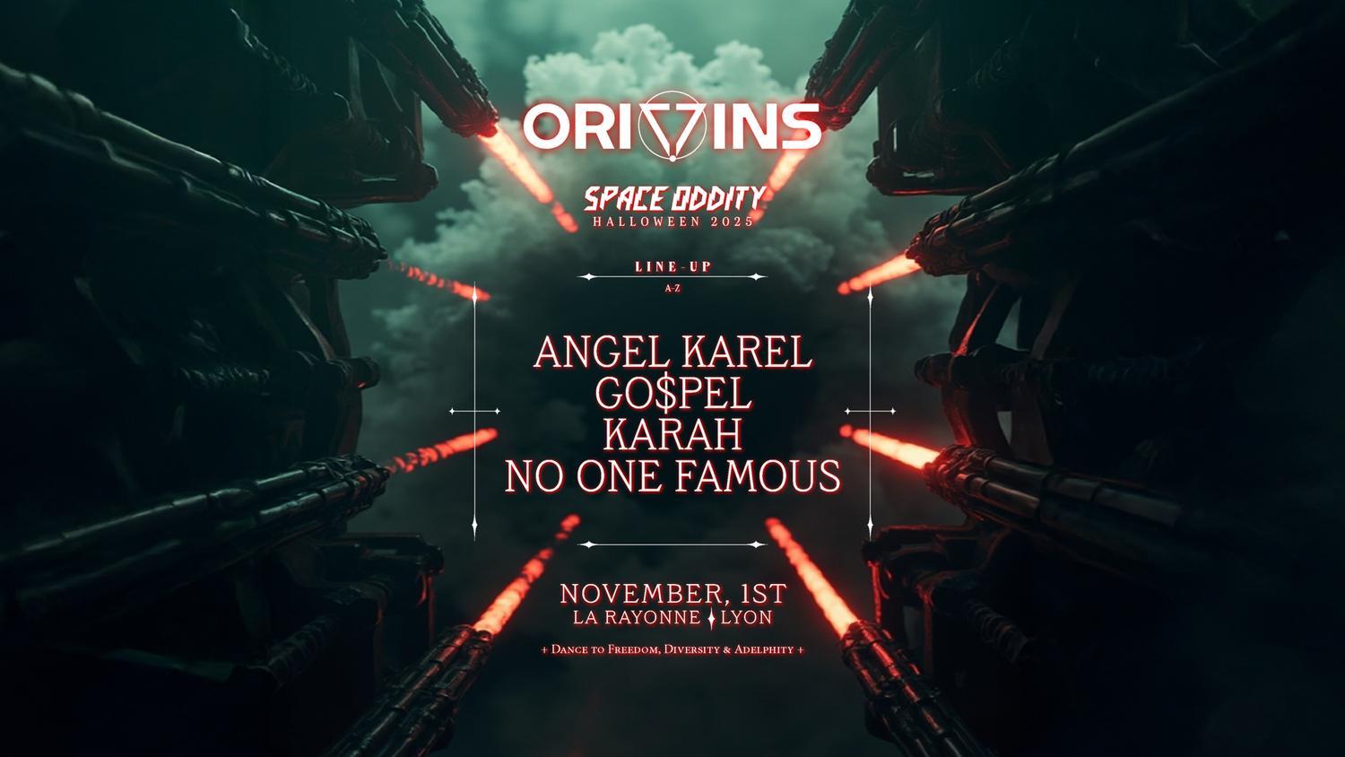 Origins Space Oddity Invite Karah