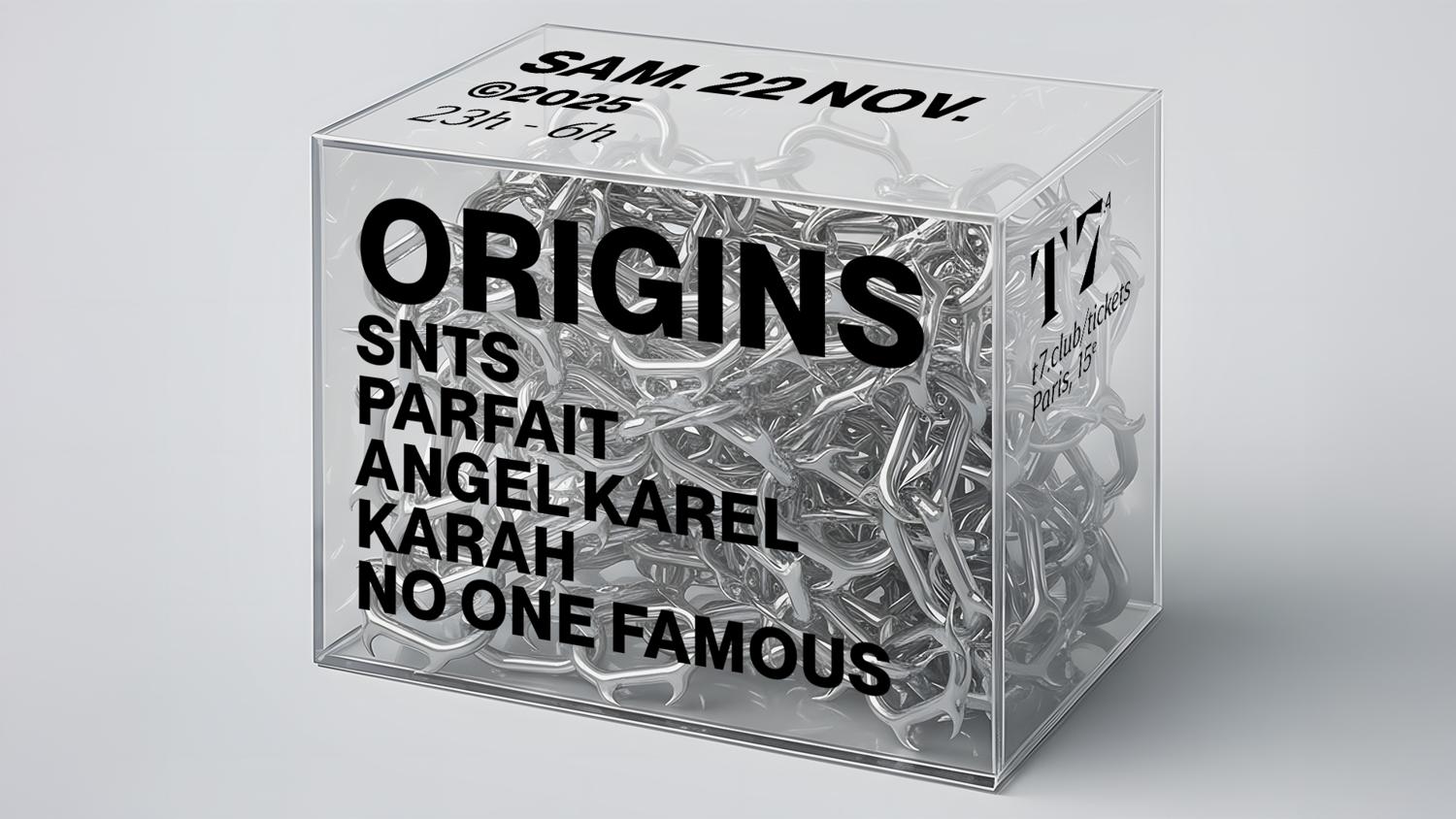 T7 X Origins: Snts, Parfait