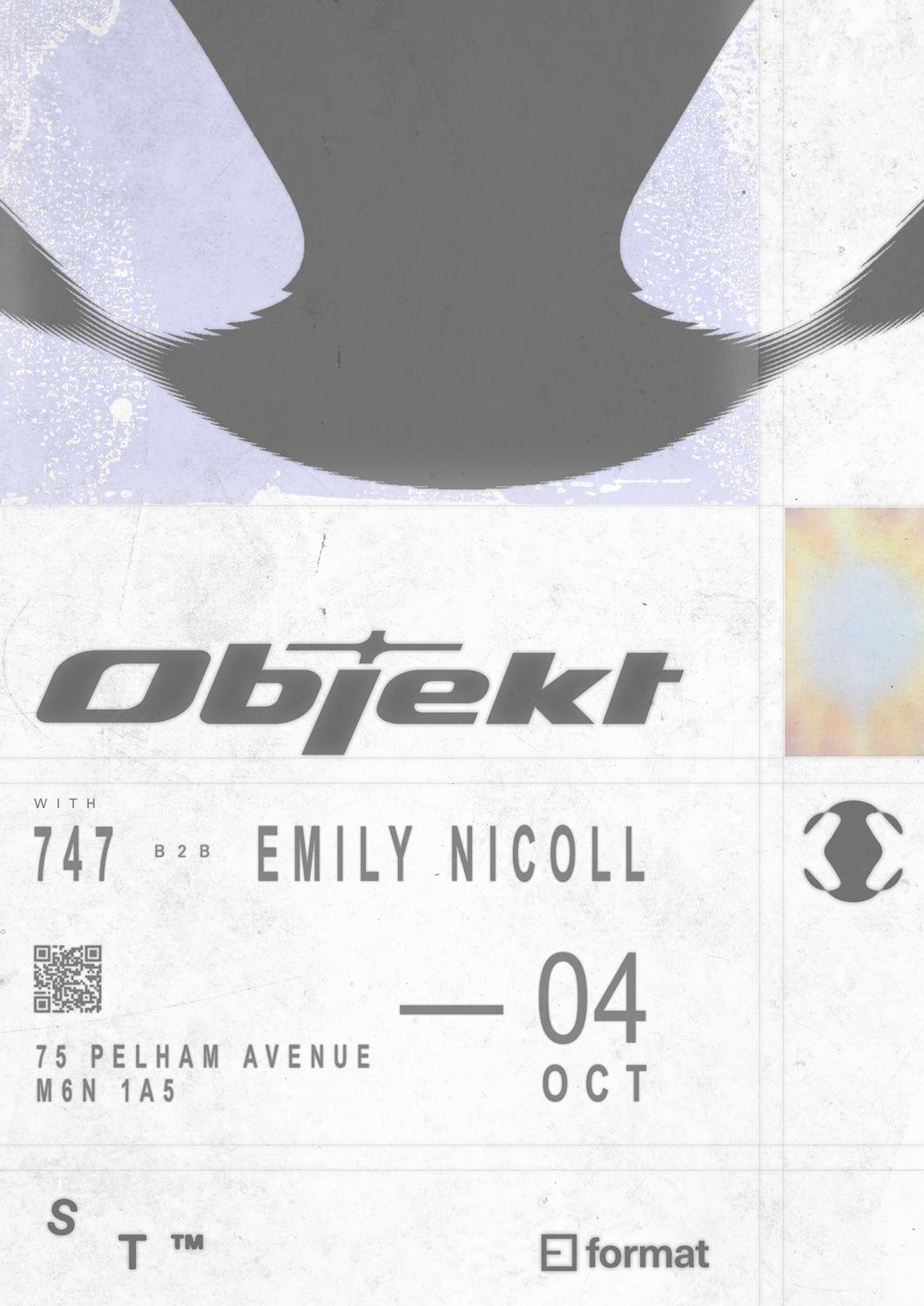 274: Standard Time X Format Presents Objekt And 747 B2B Emily Nicoll  