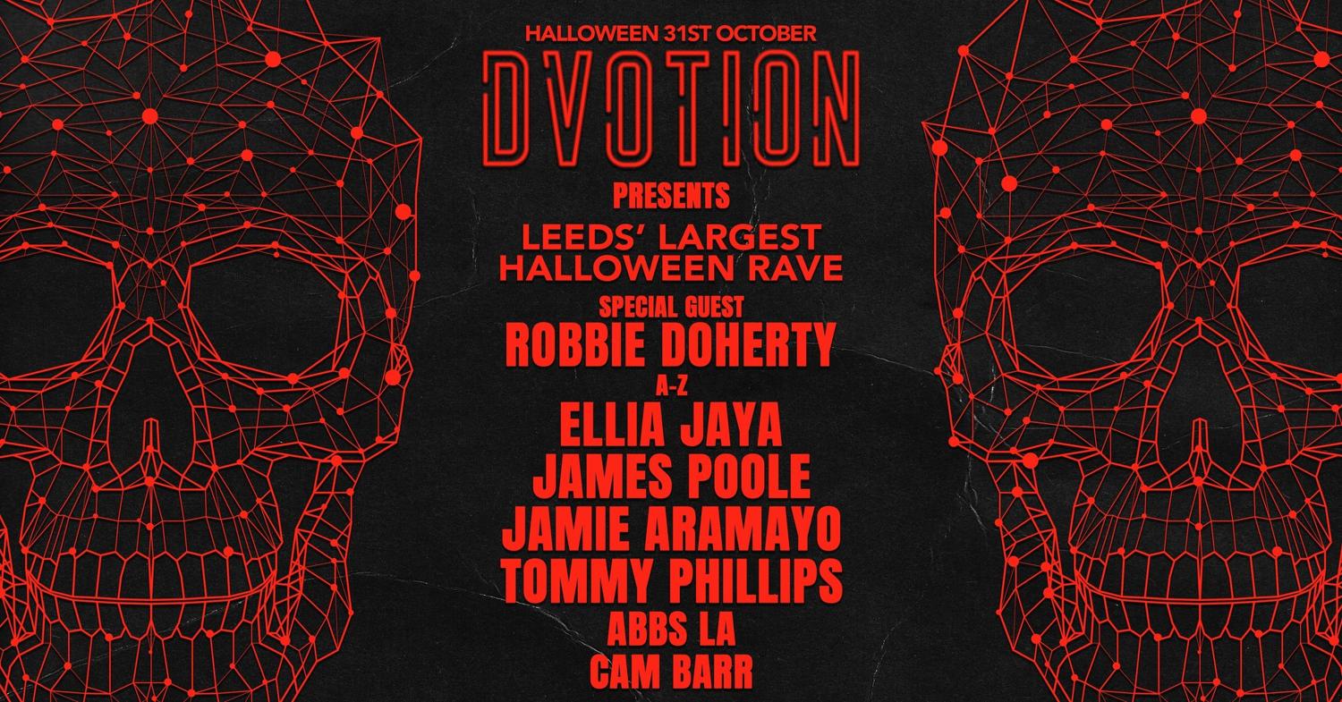 💀 Dvotion Halloween Presents | Leeds Largest Halloween Warehouse Rave 💀