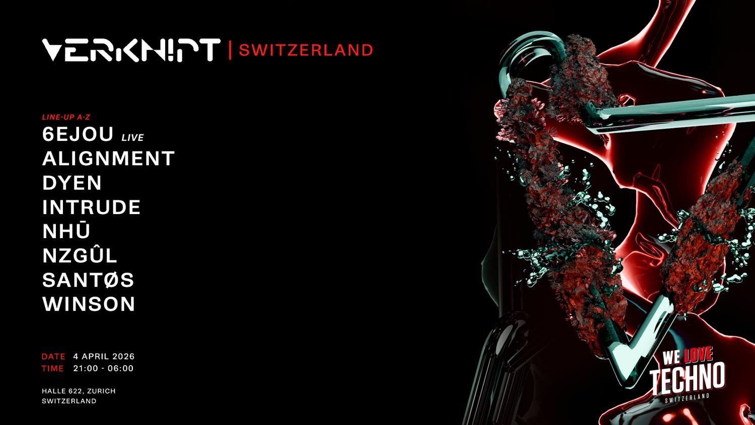 Verknipt Switzerland - Zurich - 4 April