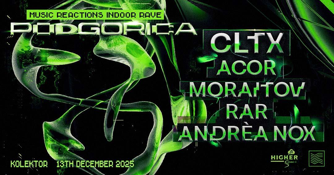 Music Reactions Indoor Rave: Podgorica