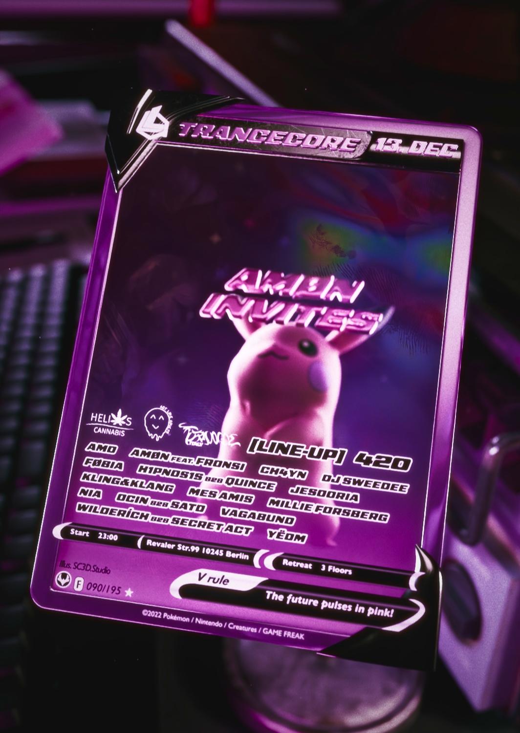 Trancecore X Trance Italy X Act Like Adults Amøn Invites Wilderích, Kling&Klang Vagabund & More